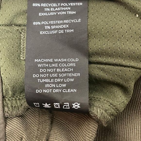 4 Fourlaps Pants Mens 32x32 Green Skinny Traverse Chino 4Way Stretch 1072 *READ - Picture 6 of 9